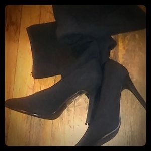 Yoki alza knit high boot.